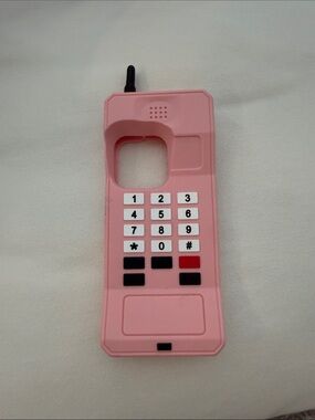 Pink Retro Keypad Phone Case for Cell Phones